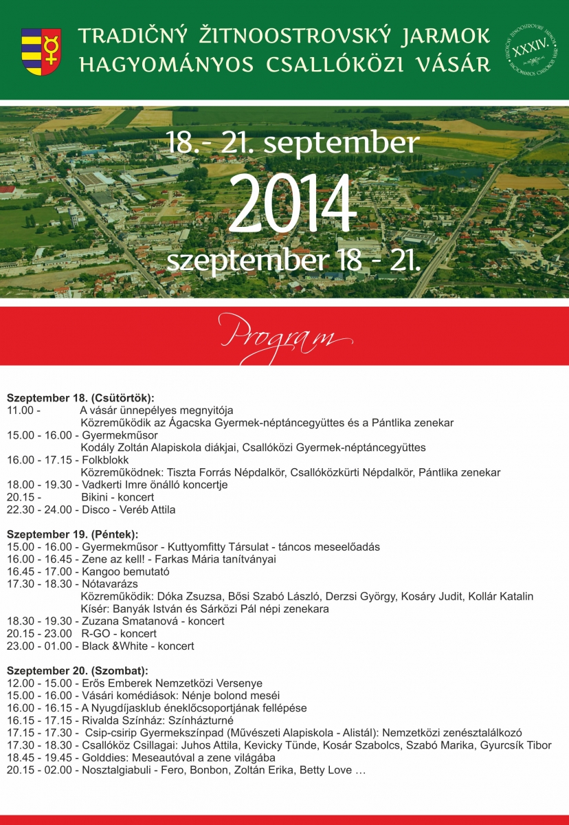 XXXIV. Hagyományos Csallóközi Vásár