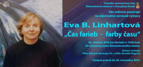 Vernisáž výstavy Evy Bachratej Linhartovej