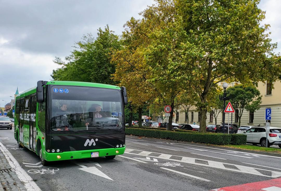 elektromos busz Dunaszerdahelyen
