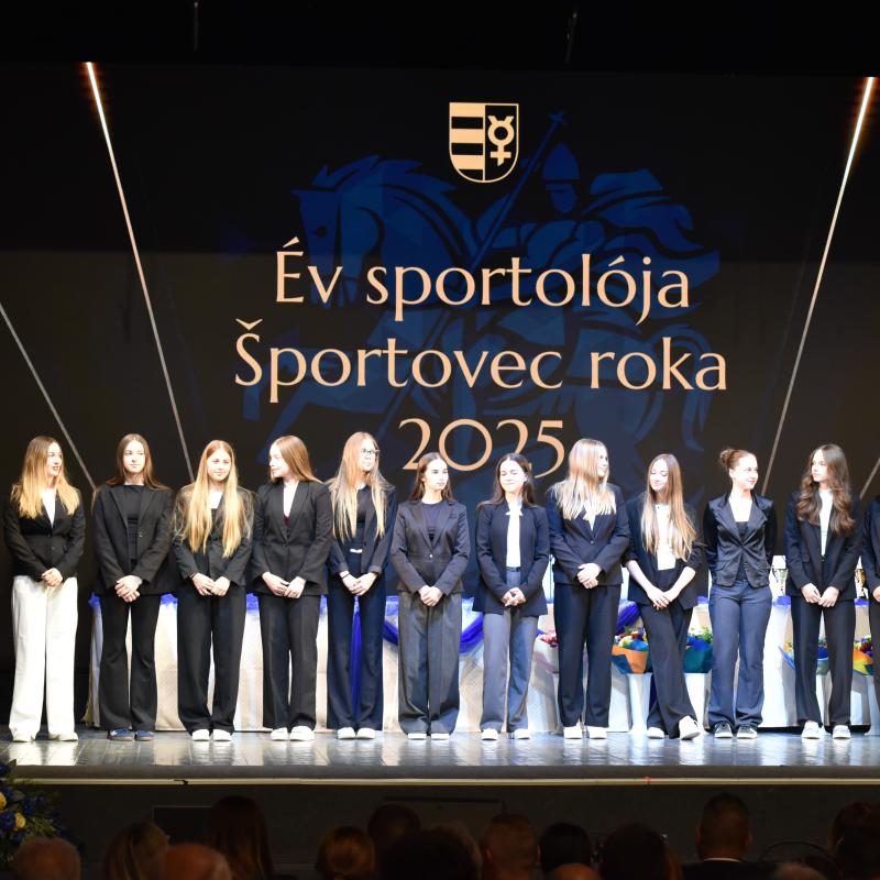 Odovzdali ocenenia „Športovec roka mesta Dunajská Streda 2025“