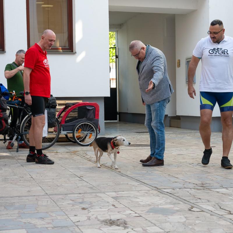 Dunaszerdahelyre érkezett Győr társadalmi nagykövete