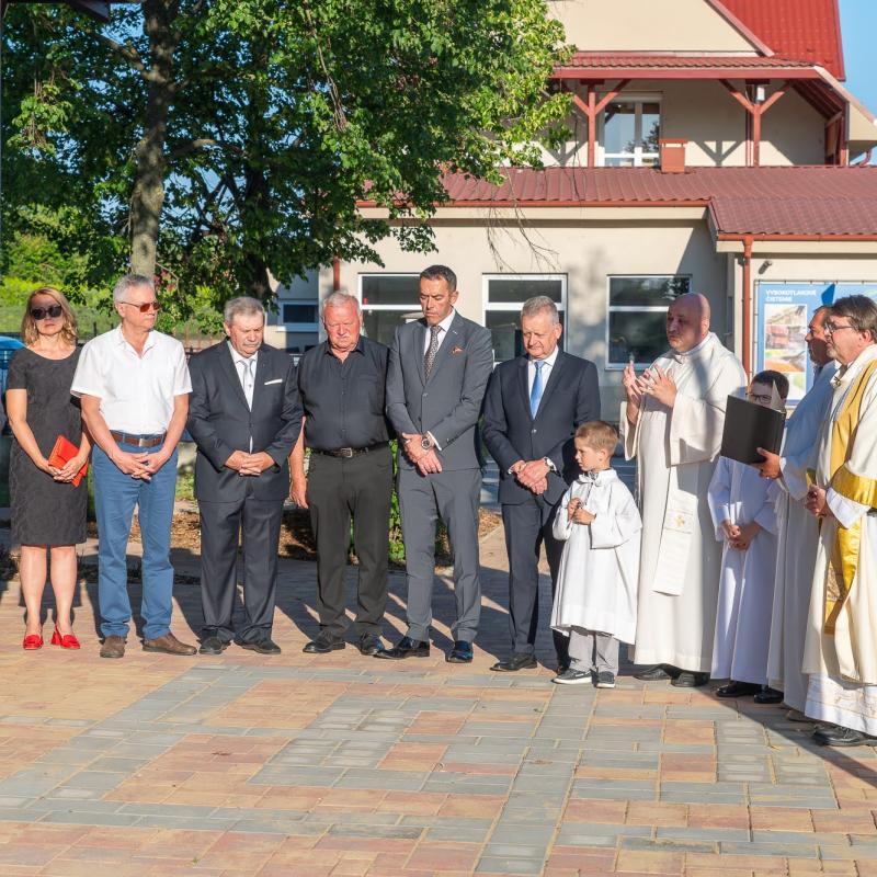 Slávnostné odovzdanie a požehnanie obnoveného domu smútku