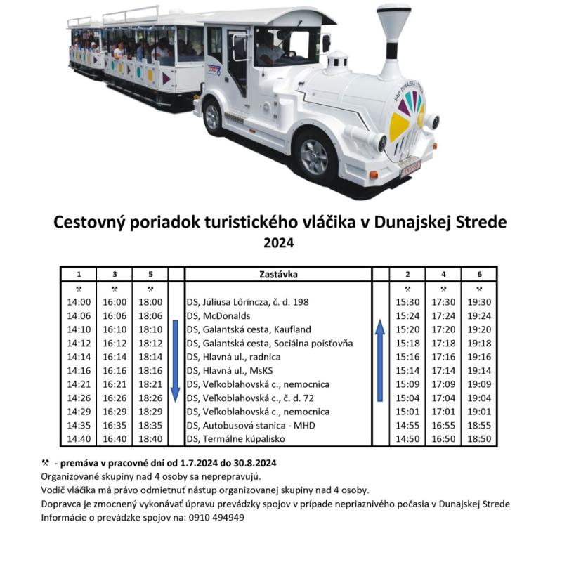 turistický vláčik