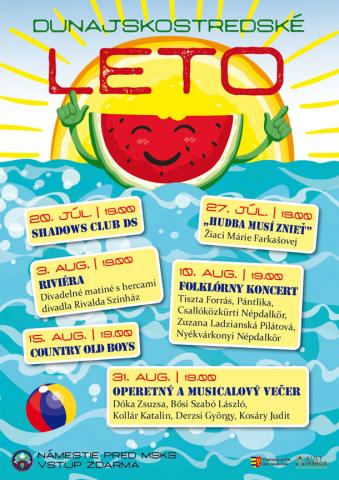 Dunajskostredské leto 2018: šest pútavých podujatí
