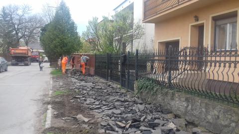 Tavasszal beindultak a beruházási munkák