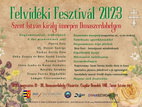 indexfotó: Augusztusban Felvidéki Fesztivál