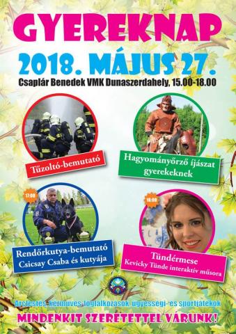 Gyermeknap Dunaszerdahelyen a VMK előtt
