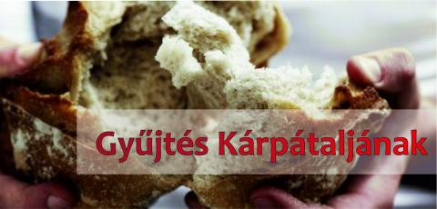 Gyűjtés Kárpátalja megsegítésére