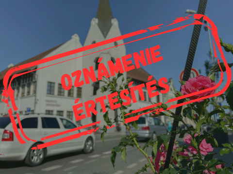 oznámenie