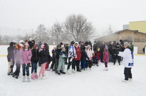 Sztárvendég a jégen: Gyurcsík Tibi