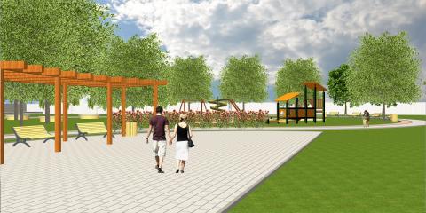 Közösségi park létesül Sikabonyban 