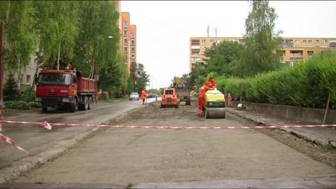 Folytatódó útfelújítások