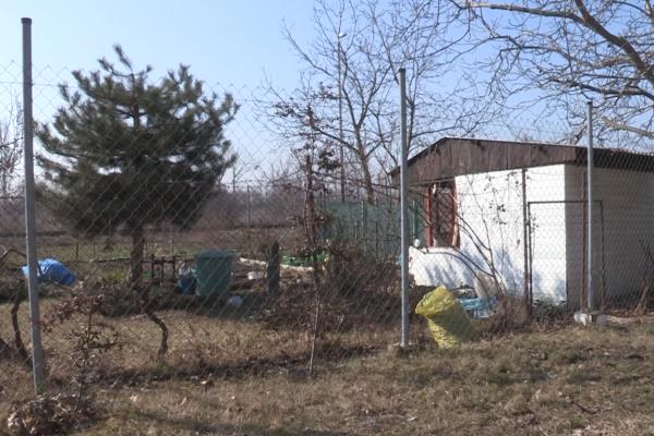 Rendszeres időközönként kihelyezik a konténert a kiskerteknél
