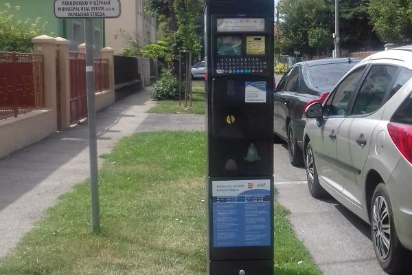 Lístok z parkovacieho automatu iným spôsobom