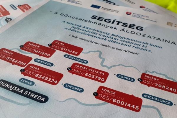Poradenstvo obetiam trestných činov na okresnom úrade