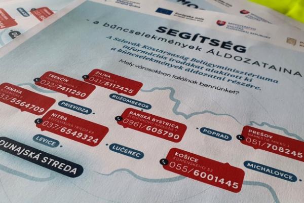 Információs iroda nyújt szakmai segítséget a bűncselekmények áldozatainak