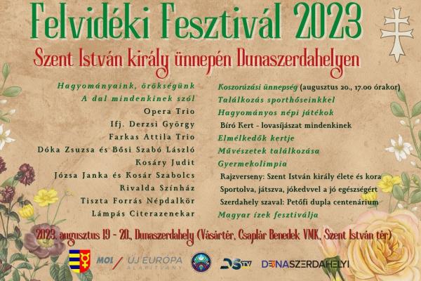 indexfotó: Augusztusban Felvidéki Fesztivál