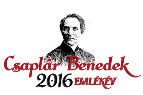 Csaplár Benedek Emlékév – 2016