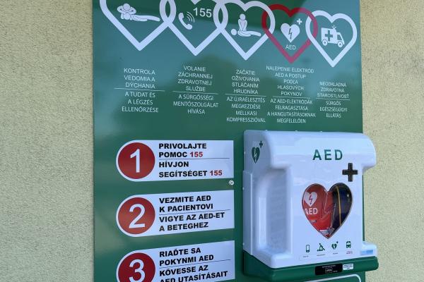 Automatické defibrilátory v Dunajskej Strede 
