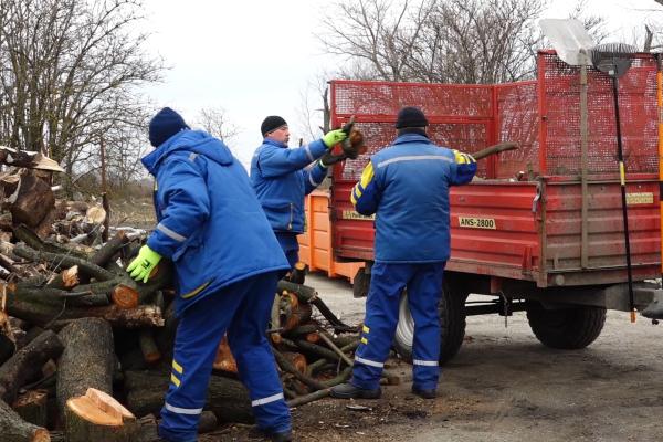 Az önkormányzat a télen tűzifával segítette a rászoruló családokat