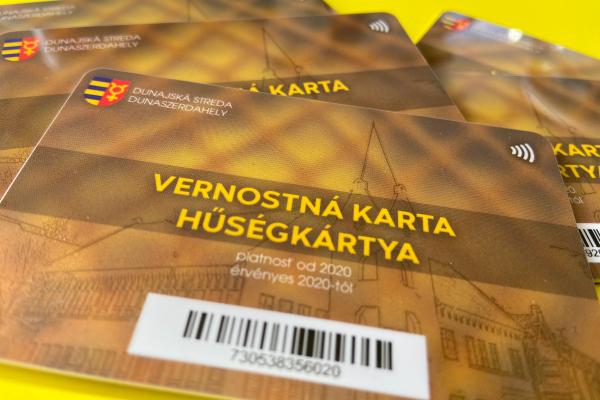 vernostné karty Dunajská Streda