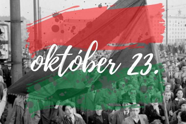 Megemlékezés és koszorúzási ceremónia az 1956-os forradalom és szabadságharc 66. évfordulója tiszteletére