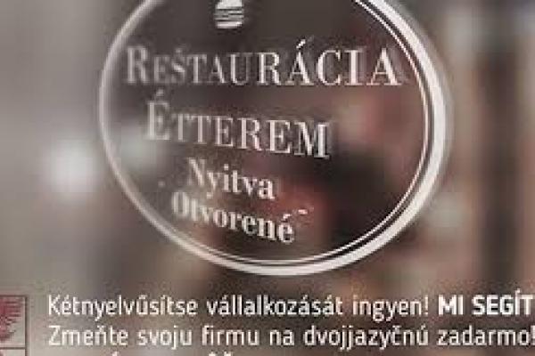 Do pozornosti podnikateľov: finančná podpora dvojjazyčnosti!