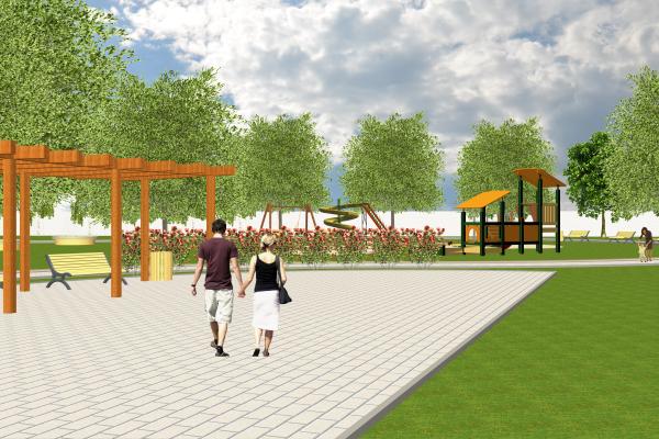 Közösségi park létesül Sikabonyban 