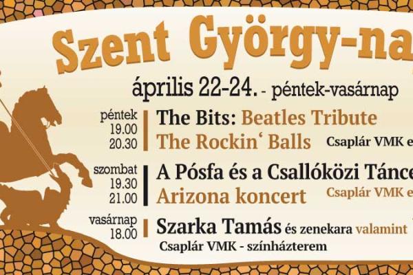 A hétvégén Szent György-napok