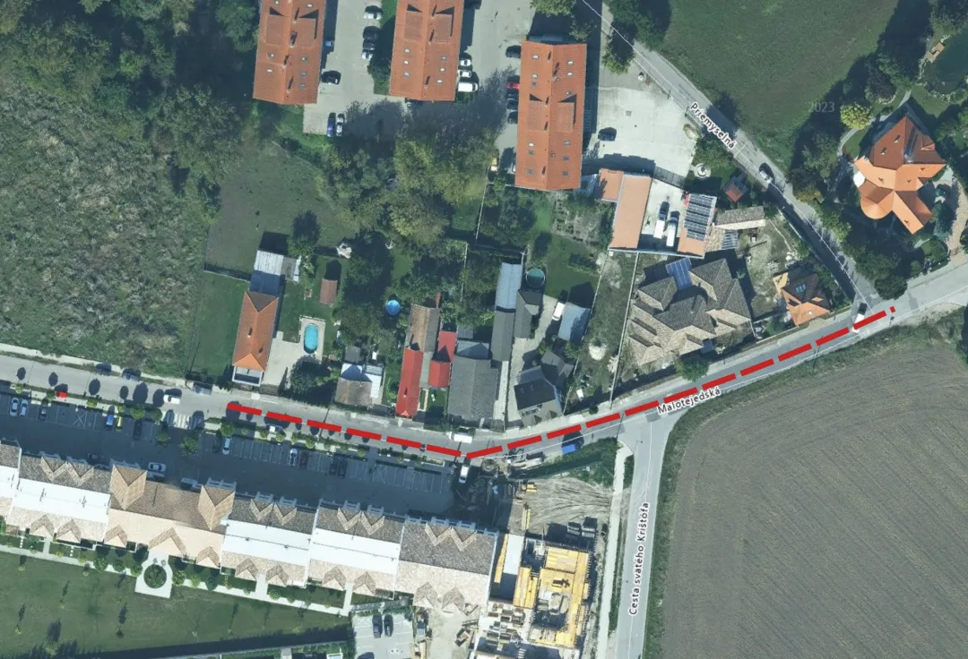 Vo štvrtok sa začne druhá etapa rekonštrukcie Malotejedskej ulice