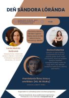  Deň Sándora Lóránda (sekcia pre pre verejnosť)