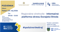 Regionálne stretnutie - Inovačná platforma okresu Dunajská Streda